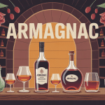 armagnac illustration cave gasconne stylisée