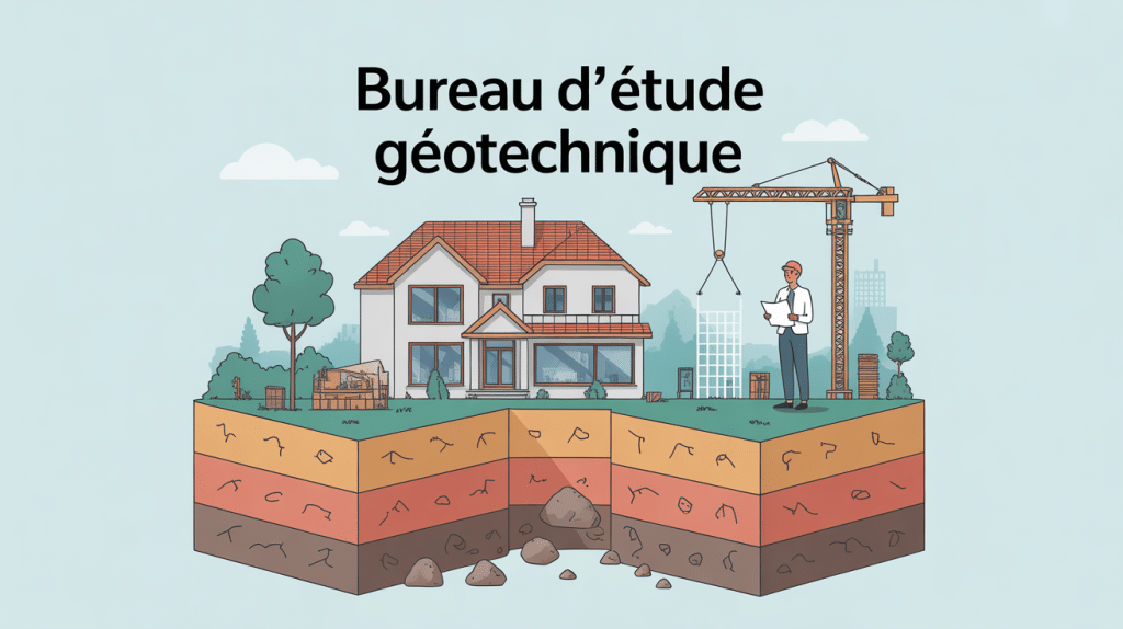 bureau d'étude géotechnique illustration importance analyse sol