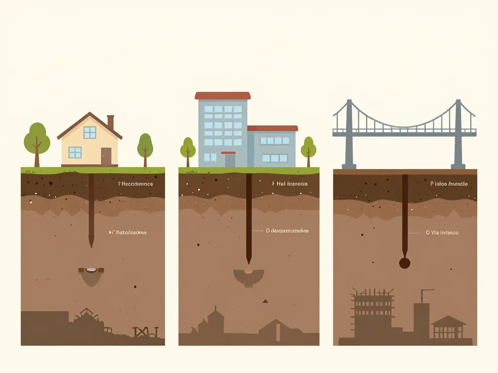 bureau d'étude géotechnique types études fondations maison bâtiment pont