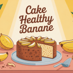 illustration cake healthy banane gourmand