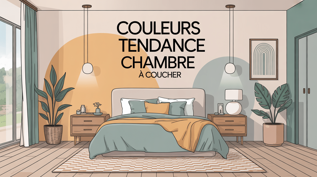 couleur tendance 2024 chambre à coucher atmosphère apaisante