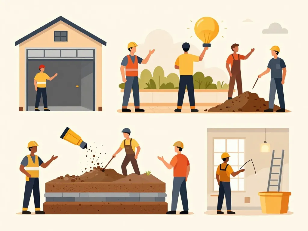 illustration choix dalle ou chape selon projet