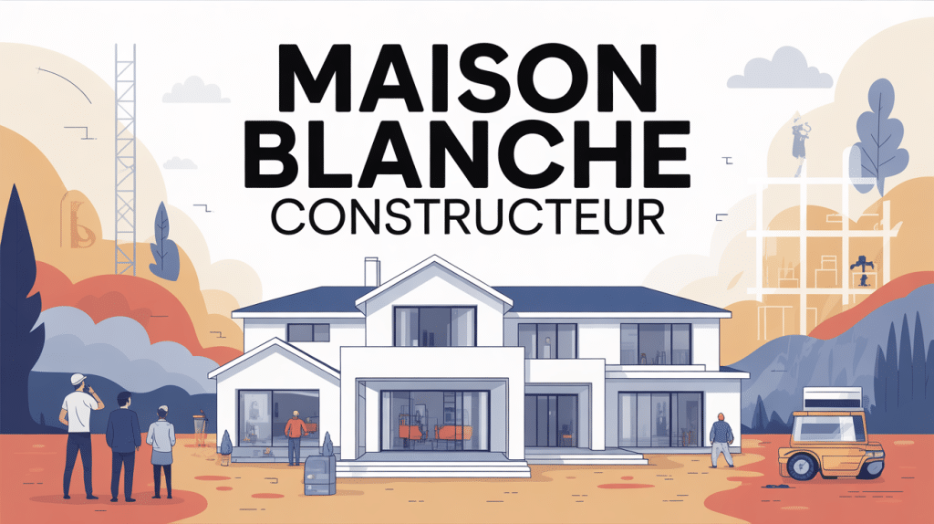 maison blanche constructeur processus moderne