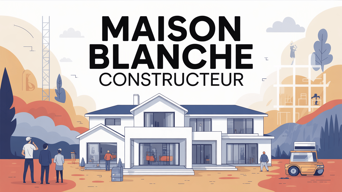 maison blanche constructeur processus moderne