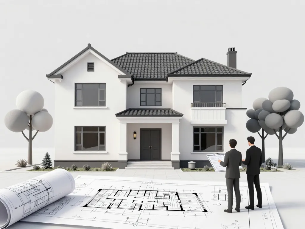 maison blanche constructeur types maison plan