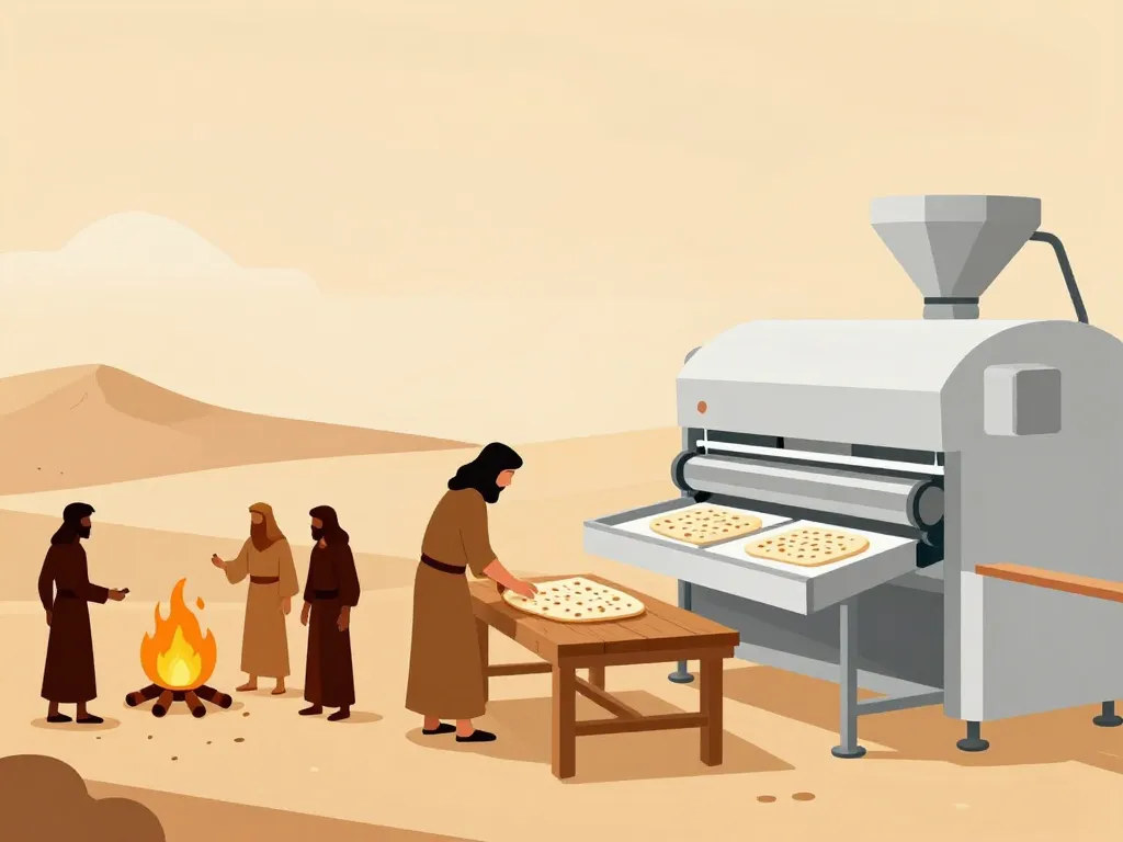 matzah étapes fabrication tradition usine