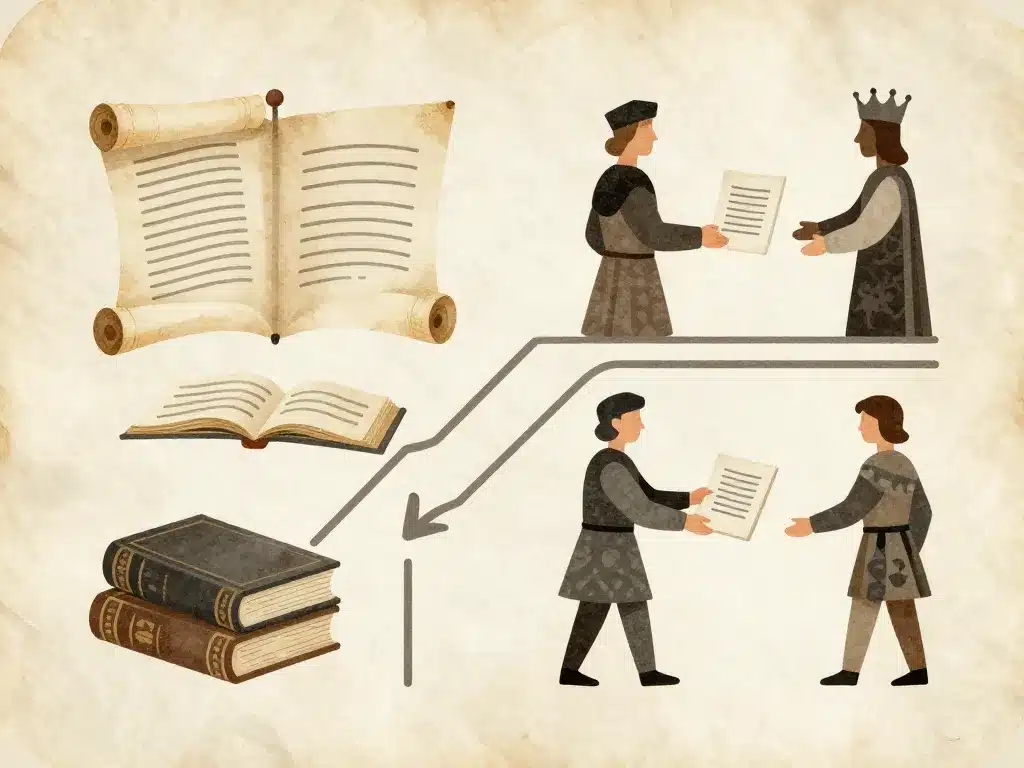 illustration morgeage tradition juridique française anglaise