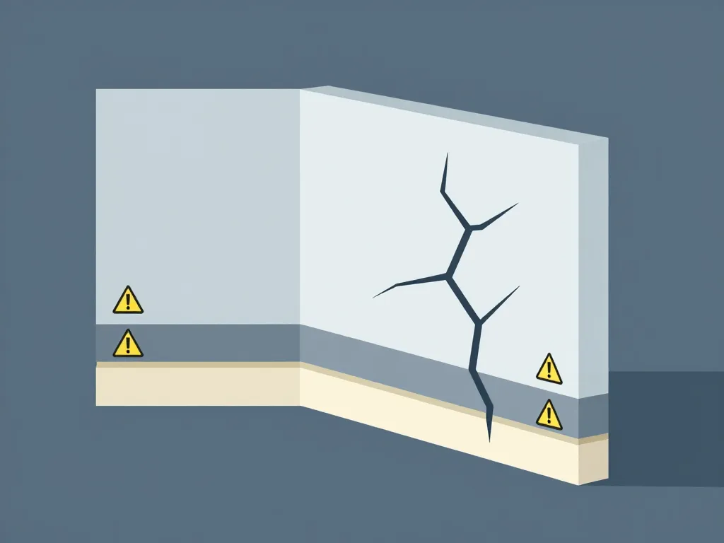 mur fissuré comment réparer diagramme types fissures
