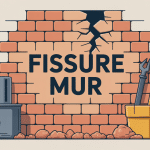 mur fissuré comment réparer illustration sécurité