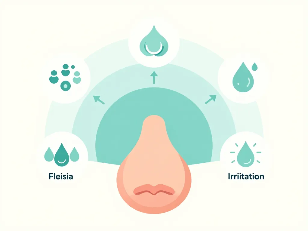 diagramme nipple slippery causes irritation frottement