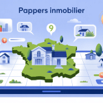 illustration plateforme pappers immobilier carte France