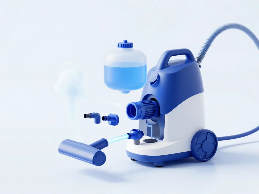 Quel est le meilleur nettoyeur vapeur ? schéma composants clés