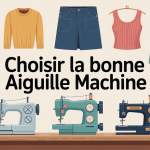 quelle aiguille pour quel tissu illustration centrale choix machine à coudre