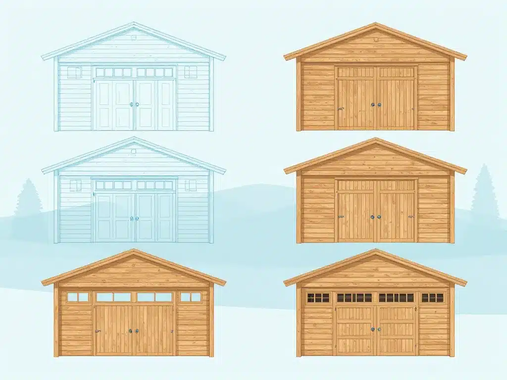 schéma plan garage en bois gratuit plans comparés