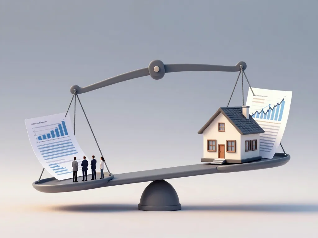 taux emprunt SCI 20 ans balance maison documents