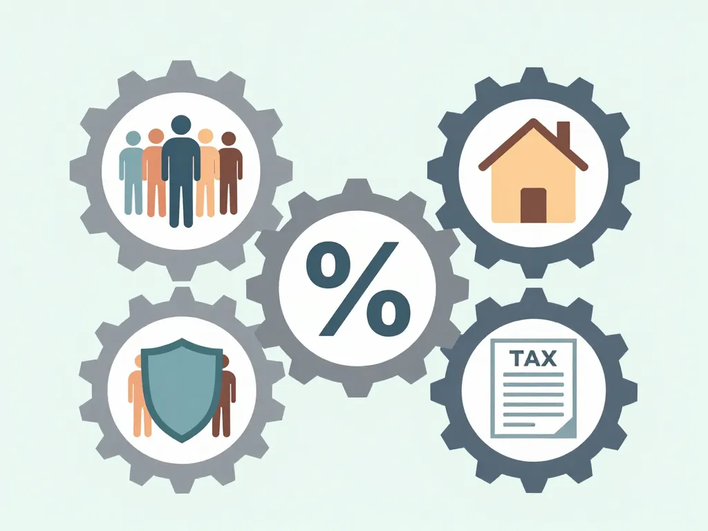 taux emprunt SCI 20 ans facteurs gears garantie fiscalité