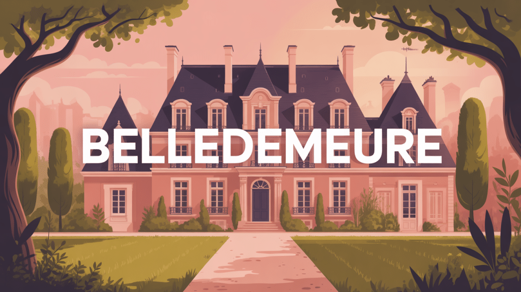 illustration belledemeure marché immobilier de prestige