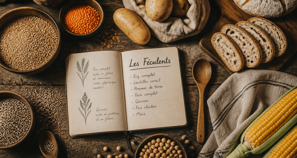 c est quoi les feculents vue table aliments