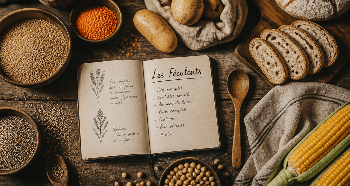 c est quoi les feculents vue table aliments