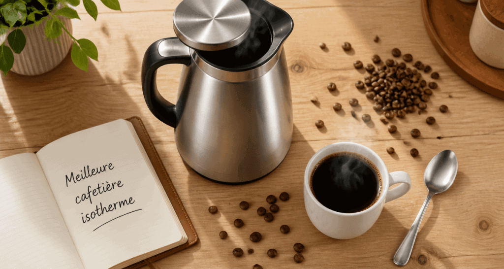 meilleure cafetière isotherme inox grains café