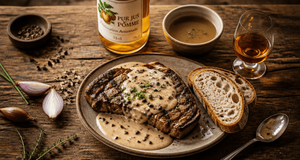 Par quoi remplacer le cognac dans une recette, sauce au poivre et brandy