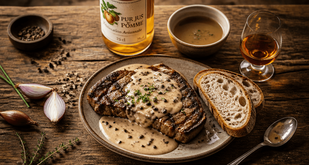 Par quoi remplacer le cognac dans une recette, sauce au poivre et brandy