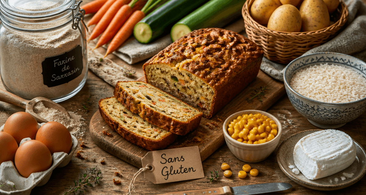 quel sont les aliment sans gluten cake legumes