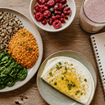 recette riche en proteine musculation assiette meal prep