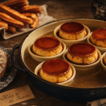 Desserts Espagne : flan de Huevo et crème catalane, caramel