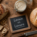 inconvenients du pain au levain sur table rustique