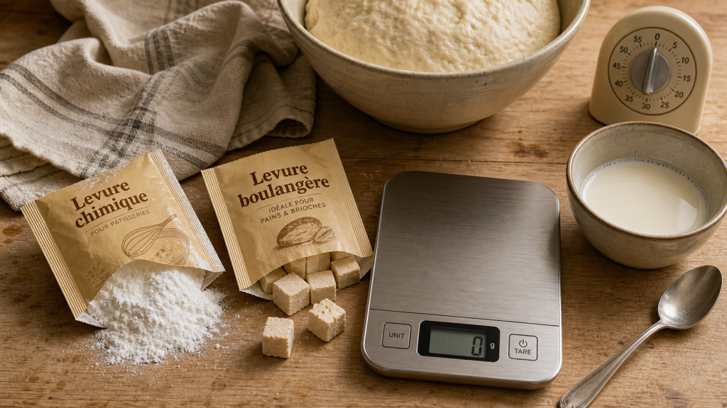 Levure chimique ou boulangère : poudres pour pâtes et cuisson