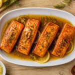 marinade pour le saumon avec miel citron et soja