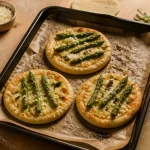 Pizzete maison croustillantes en 12 minutes, sur plaque noire
