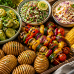 quel accompagnement avec un barbecue assortiment d'accompagnements