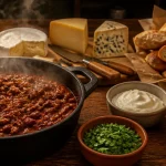 Repas pour 30 personnes : chili con carne en réception