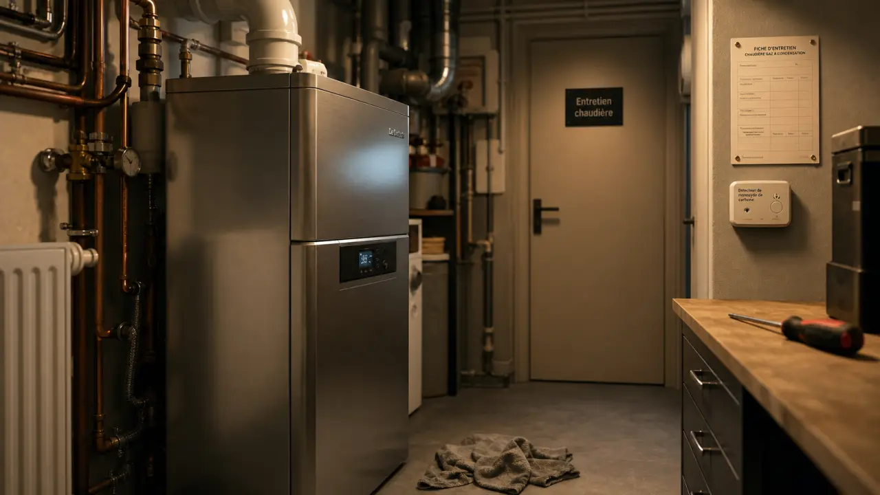 Chauffage maison gaz : chaudière gaz à condensation, entretien et détecteur CO