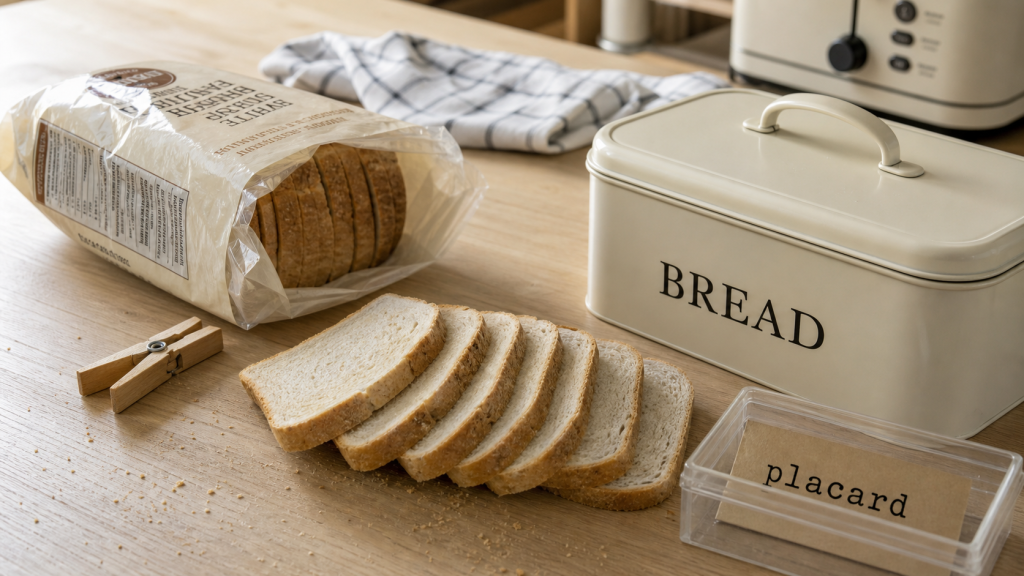 Conservation pain de mie : placard ou congélateur, éviter moisissures