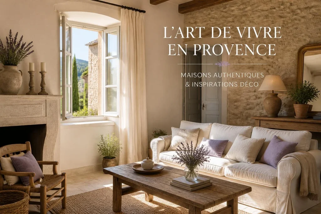 Décoration provençale : authenticité, lumière et matières pour mieux vendre