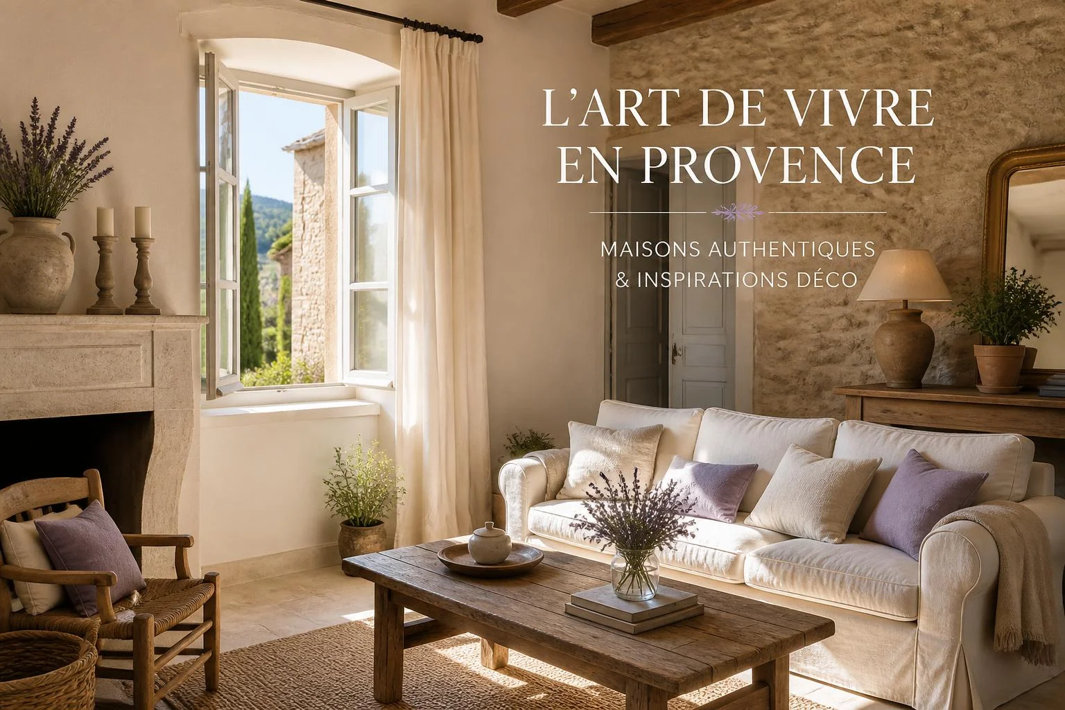 Décoration provençale : authenticité, lumière et matières