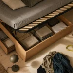Lit pour petit chambre : lit coffre compact, optimisation de l’espace