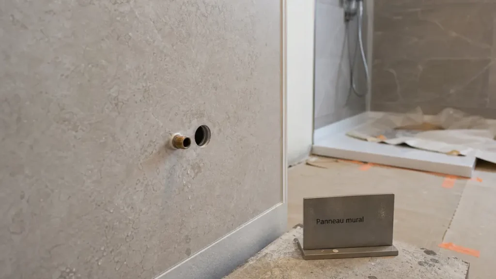 Panneaux d’habillage pour rénover une salle de bains à petit prix : pose, étanchéité et erreurs à éviter
