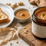 Pate d'arachide en bocal, étiquette et cuisson sauce mafé