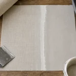 Prix m2 toile de verre : rouleau de toile de verre et préparation mur