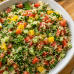 Recette taboulé méditerranéen aux herbes fraîches, citron et huile d’olive