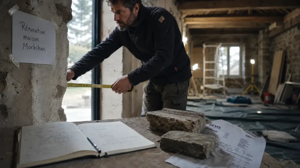 6 à 18 mois pour rénover une maison dans le Morbihan, du devis à la livraison clé en main