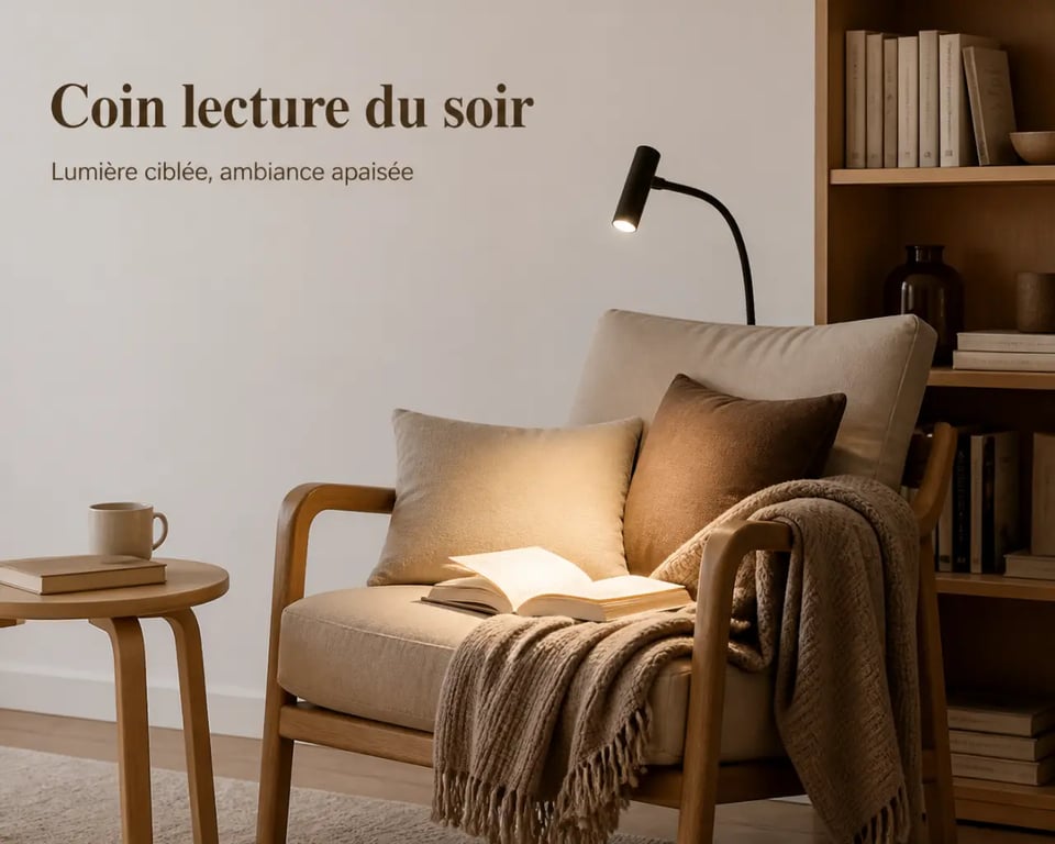 Comment aménager un coin lecture cosy dans son salon avec un éclairage doux et une ambiance chaleureuse