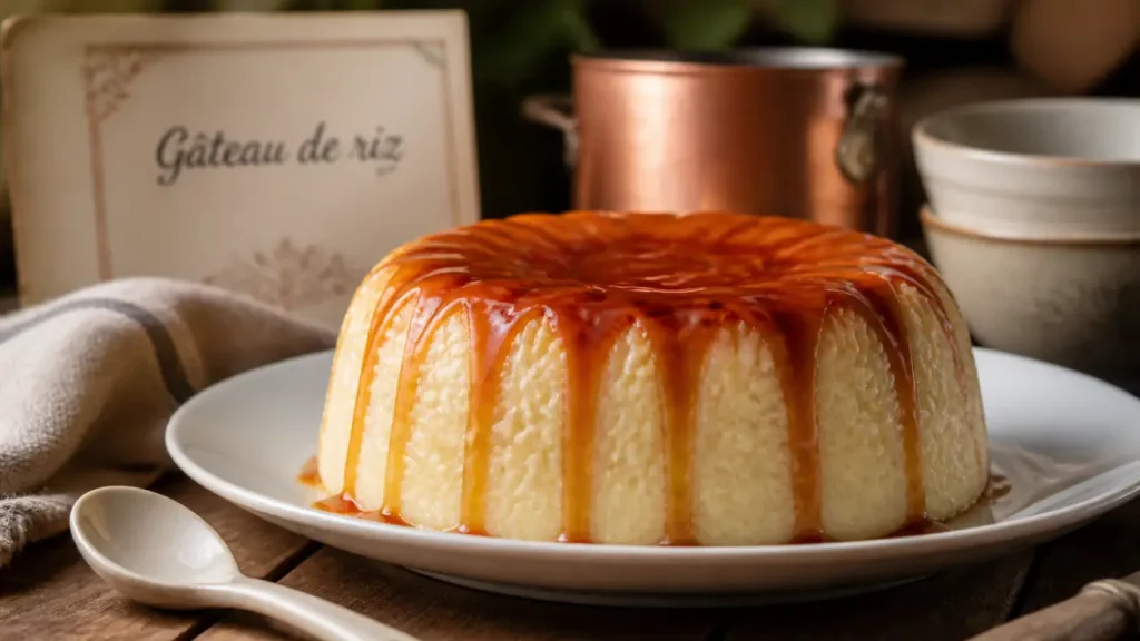 Gâteau de riz façon grand-mère : le caramel doré, le bon riz et le démoulage sans casse